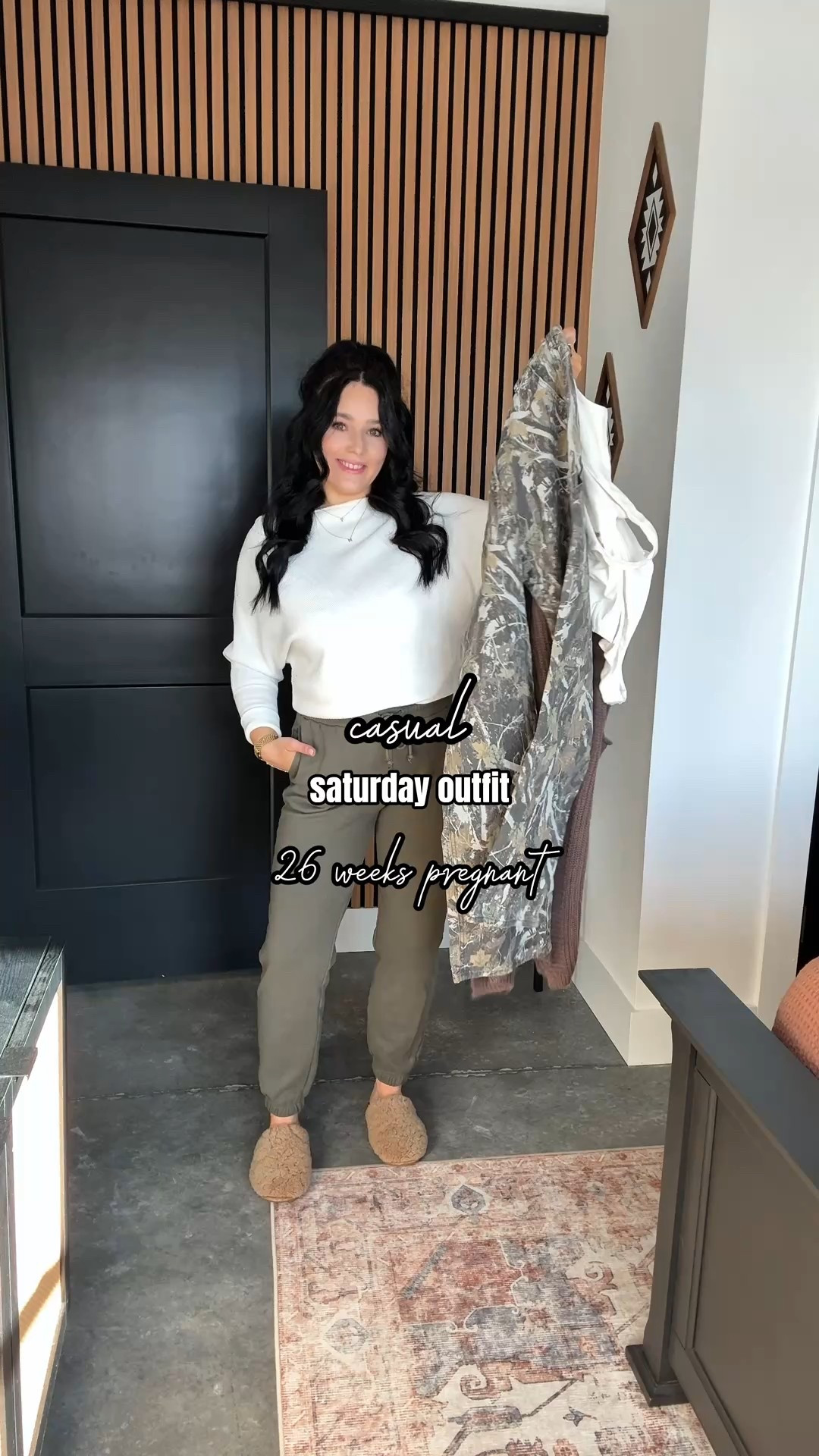 Casual (Bump Friendly 🙌🏼) Saturday OOTD 

Bodysuit - medium (sized up one to have room for the bump)
Cardigan - small (nutmeg color)
Camo Pants - small (camo green color)

*My clogs are the taupe color!

This outfit is the perfect look to transition from winter to spring! This duster cardigan is one of my favorites (I have it in multiple colors)! I styled it with this basic bodysuit (comes in a 2 pack 👏🏼) & finished the look with these camo cargo pants & some clogs! 🤍



#LTKootd #LTKBump #LTKgrwm