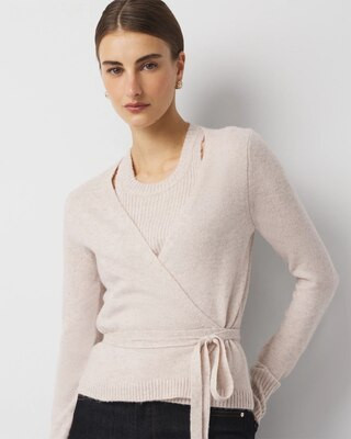 Tank + Tie-Waist Cardigan Set | White House Black Market | White House Black Market