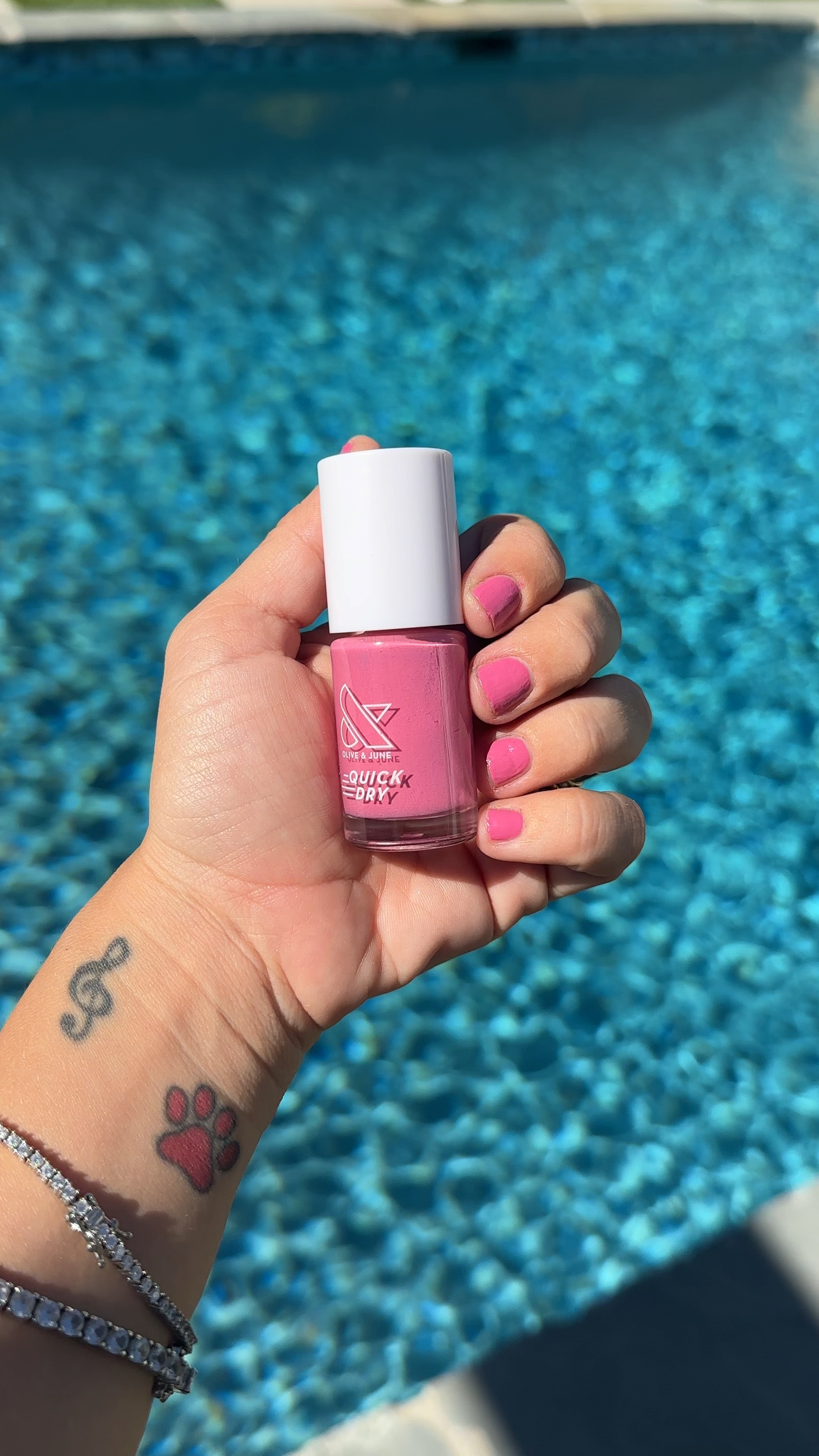 Using @oliveandjune quick dry polish in “prom” available now at @target #AD #TargetPartner #OliveandJunepartner 

#LTKBeauty #LTKSeasonal #LTKStyleTip
