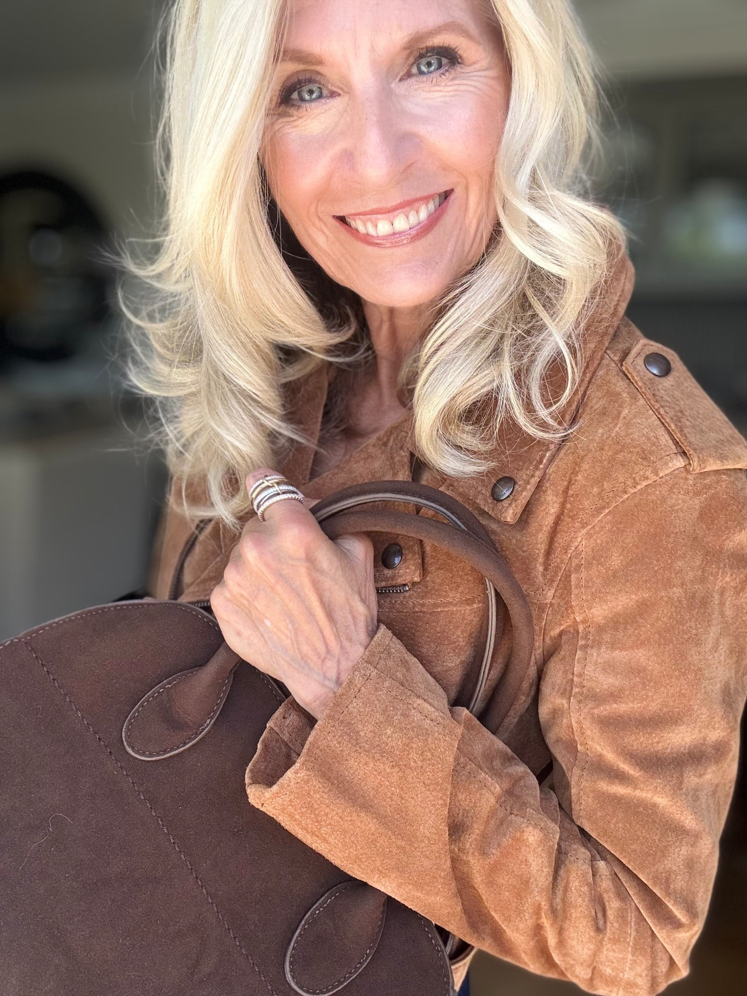 Do you mix your browns together?

Brown is front and center this Fall. I especially love these two shades side by side.

And suede is the leather that’s getting a lot of attention too. I can see why because of its beautiful texture. These two pieces don’t compete, they complement each other.

Love this season of Fall. Follow me for more 50+ Style Inspiration.



#LTKSeasonal #LTKStyleTip #LTKOver40