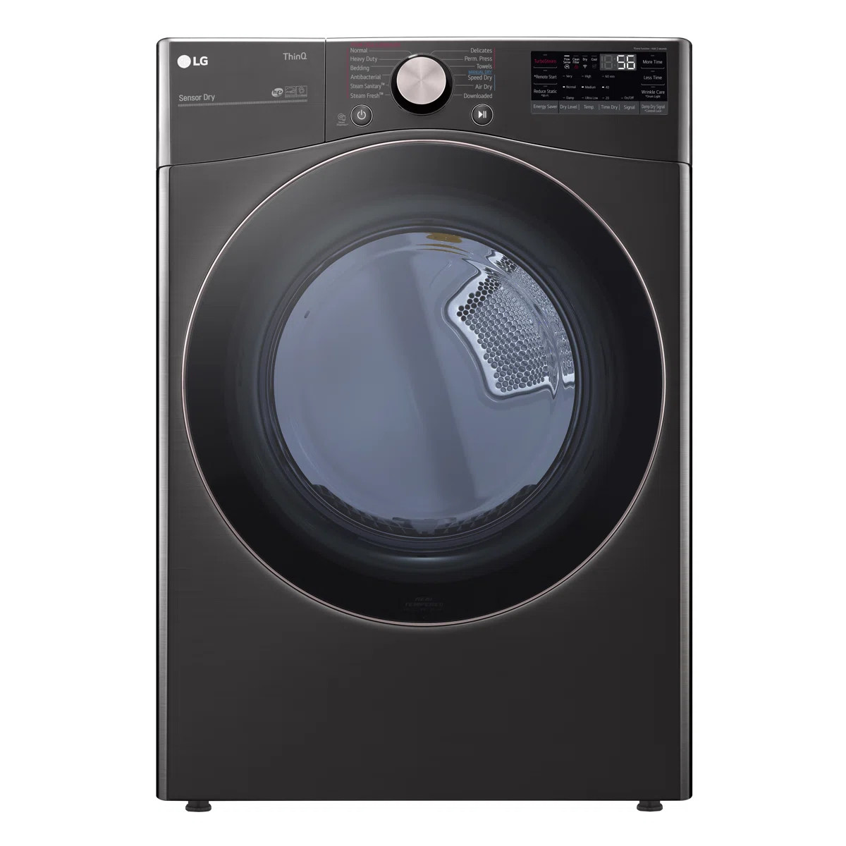 LG Large Capacity Front Load Electric Dryer - 7.4 cu. ft. DLEX4000B | Wayfair North America
