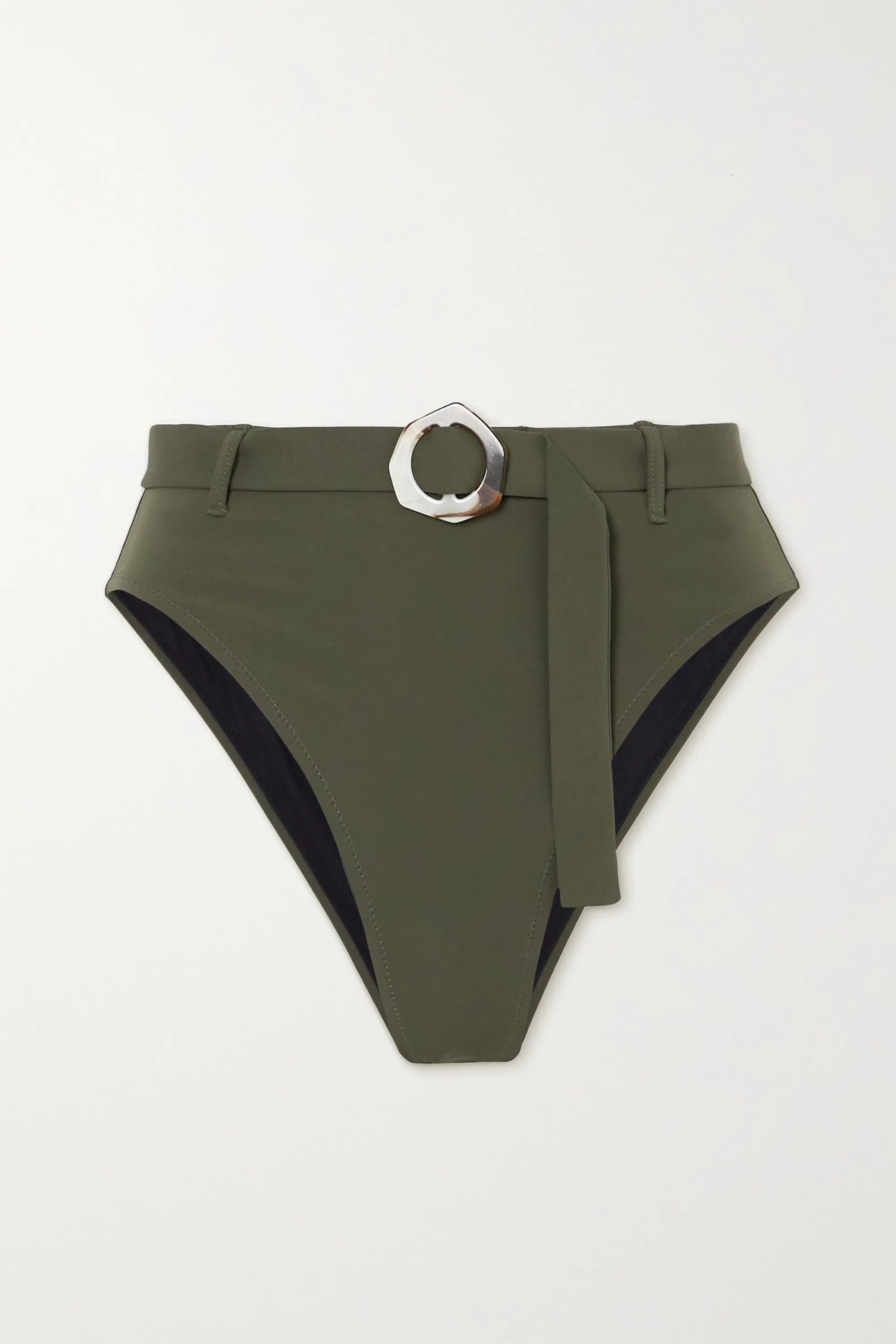 + Space for Giants + NET SUSTAIN Garbo embellished bikini briefs | NET-A-PORTER (US)