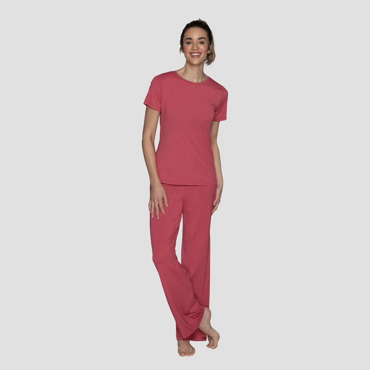 Vanity Fair Womens Beyond Comfort Short Sleeve Pajama Set 90130 | Target