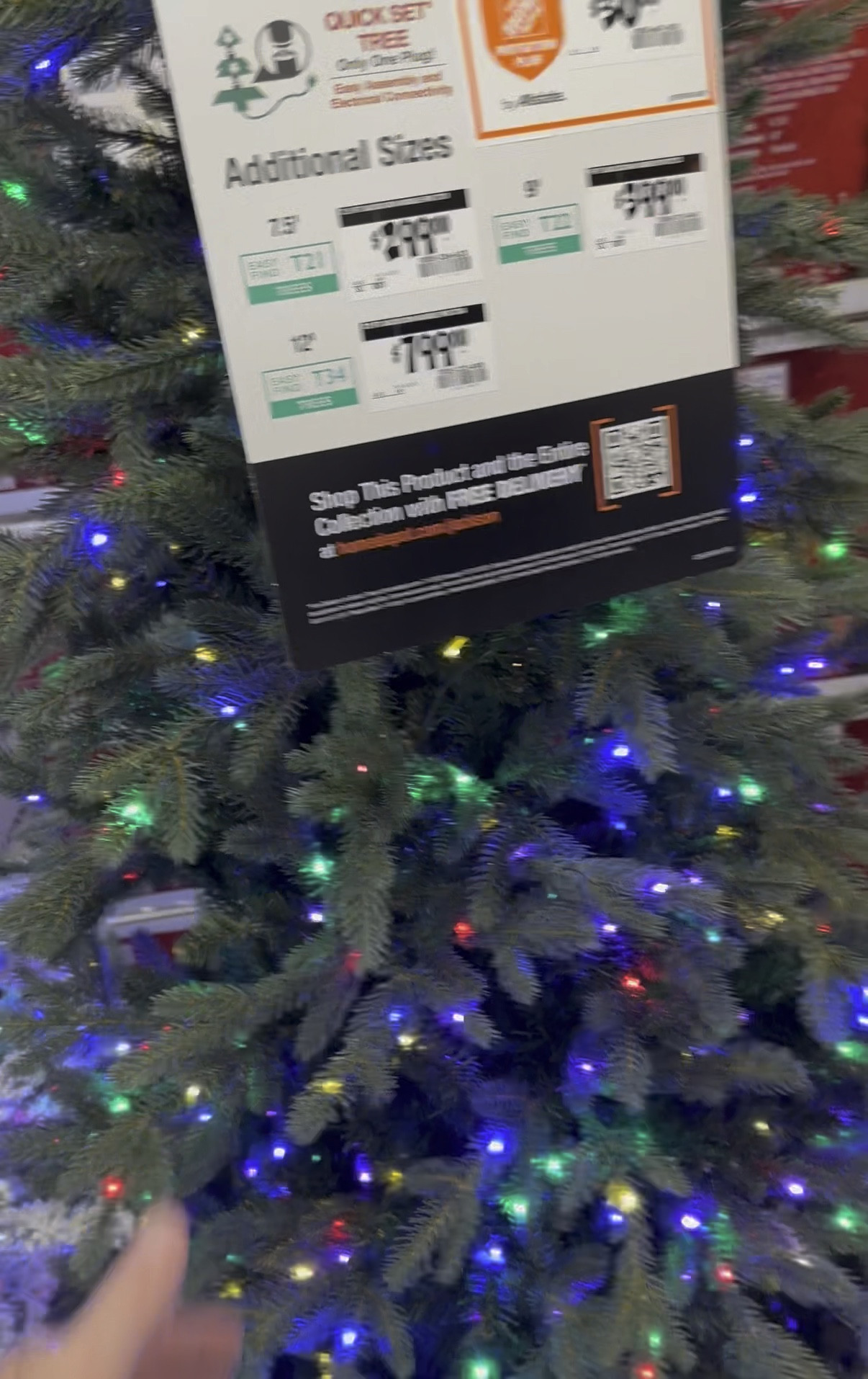 influenced to get the
"viral" home depot tree
& im obsessed
#homedepot
#christmastree #xmas #homedepottree #grandduchess
#grandduchessbalsamfir #xmastree #nov3


#LTKSeasonal #LTKHoliday #LTKVideo