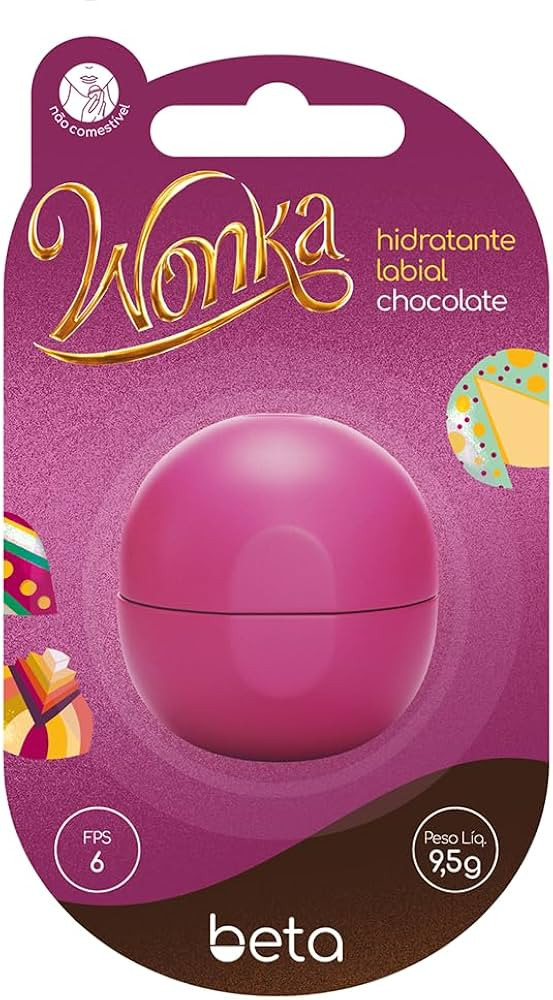 Beta Hidratante Labial - Chocolate Wonka 9,5g | Amazon (BR)