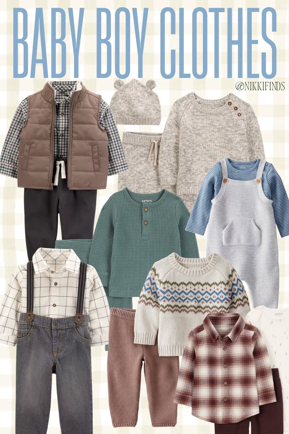 Baby boy clothes for the fall and winter 💙❄️

#LTKBaby