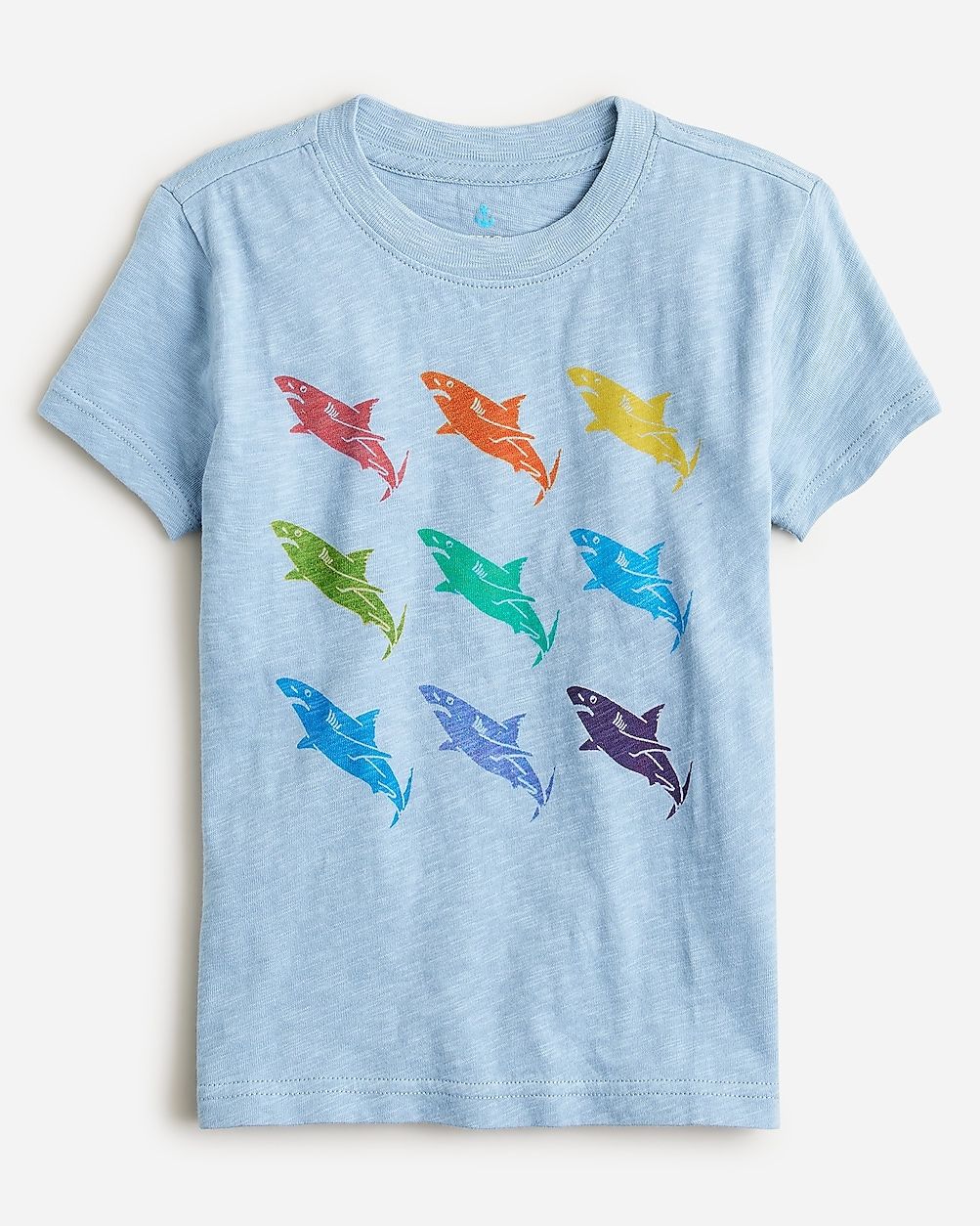 Kids' short-sleeve shark graphic T-shirt | J.Crew US