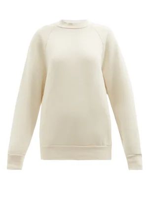 Raglan-sleeve loop-back cotton sweatshirt | Matches (UK)