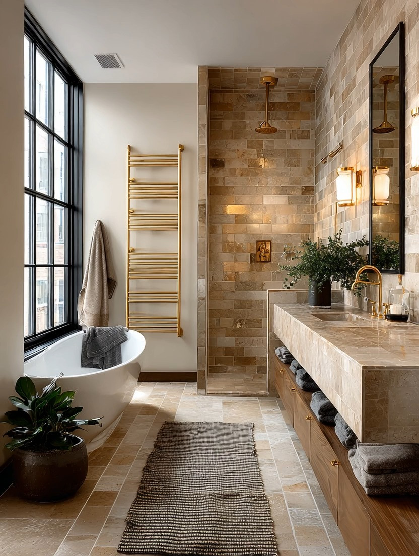 Bathroom luxury starts with the details.

Add our signature extra-long gold towel rack and watch your space transform instantly. This designer-inspired piece doesn’t just hold towels — it creates presence. The warm brushed gold finish adds elegance, balance, and intention to your bathroom.

Your bathroom décor should never feel like an afterthought.
It deserves the same attention as your living room, bedroom, and kitchen.

One statement piece.
Instant elevation.
Effortless luxury.

#BathroomRefresh #GoldHardware #IntentionalHome #ElevatedLiving #DesignerDetails #LuxuryBathroom #HomeUpgrade 

 #LTKHome