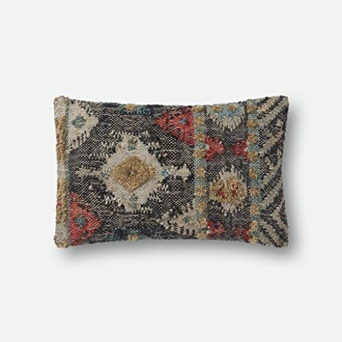 Loloi P0556 Jute, Wool & Cotton Pillow Cover, Multi | Amazon (US)