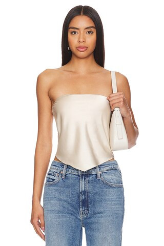 Monico Top in Oyster | Revolve Clothing (Global)