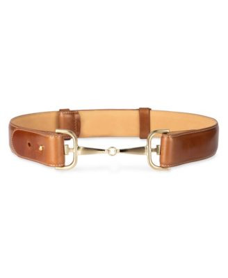Sam Edelman Women's Horse Bit Buckle Waist Belt - Tan | Macy's