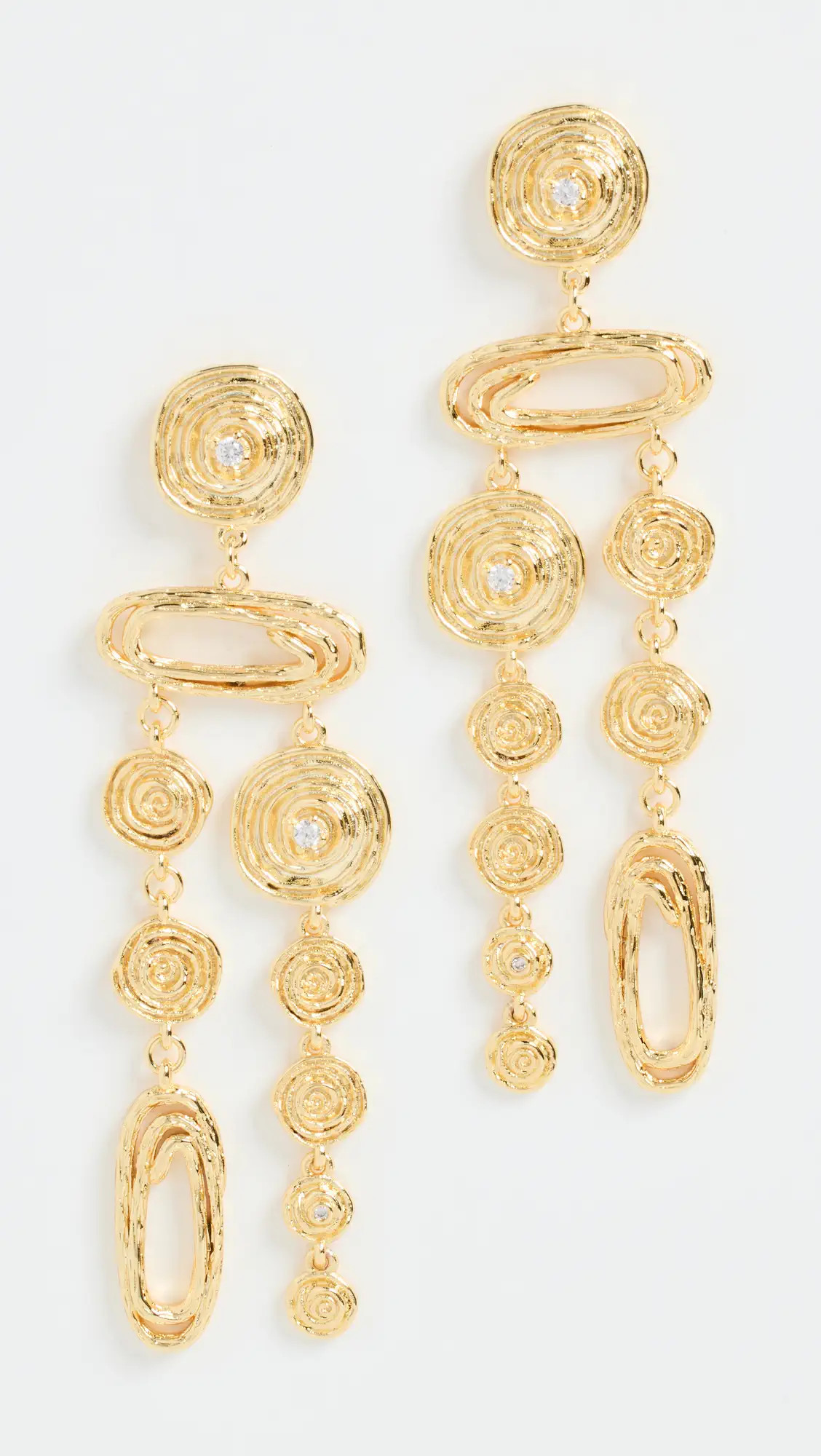Luv Aj Molten Disc Statement Earrings | Shopbop | Shopbop