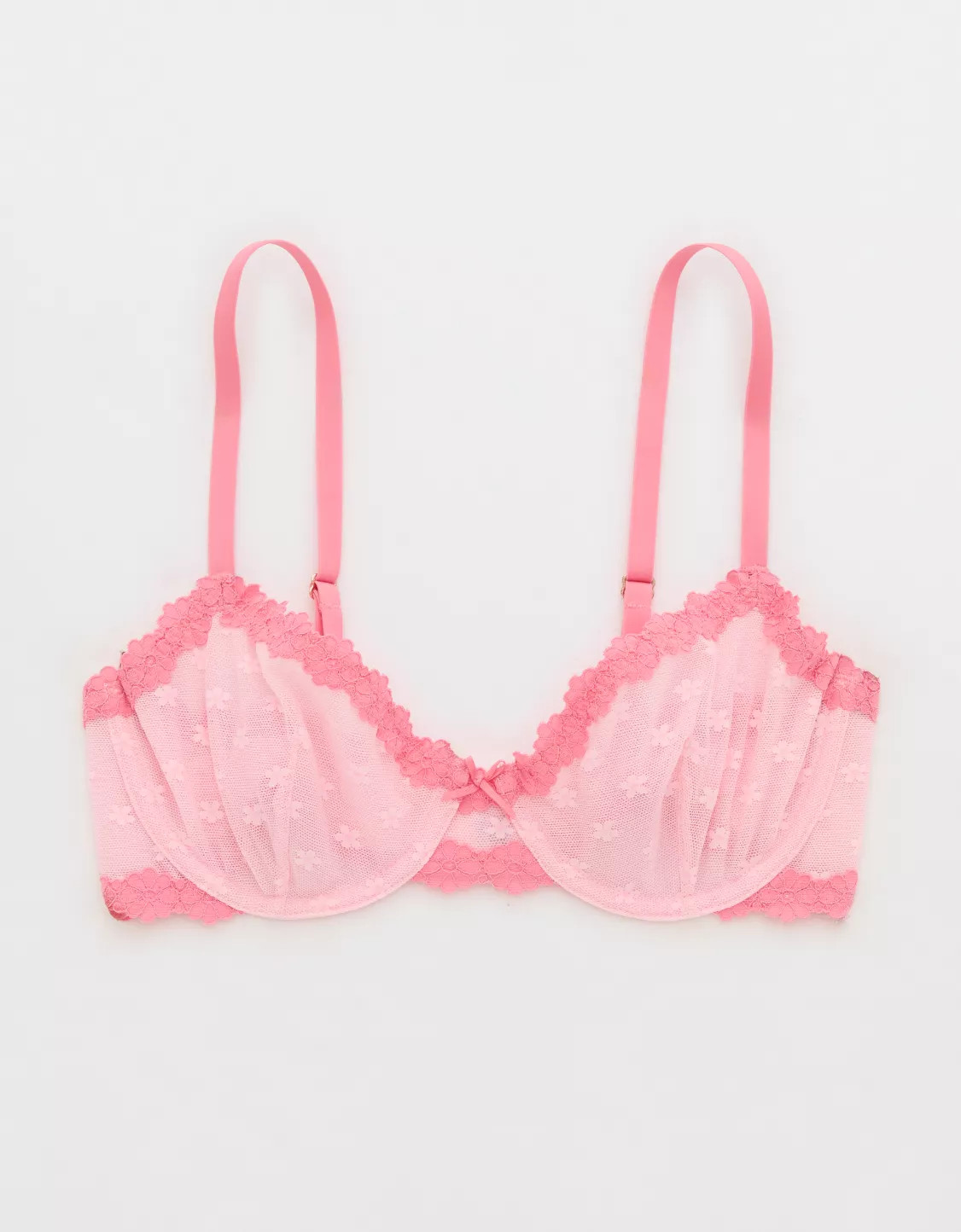 Show Off Daisy Mesh Unlined Bra | Aerie