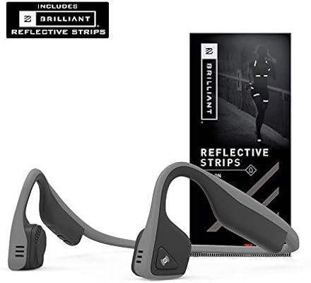 AfterShokz Titanium Open-Ear Wireless Bone Conduction Headphones with Brilliant Reflective Strips... | Amazon (US)