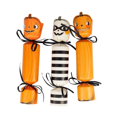 Halloween Pumpkin Party Crackers | My Mind's Eye