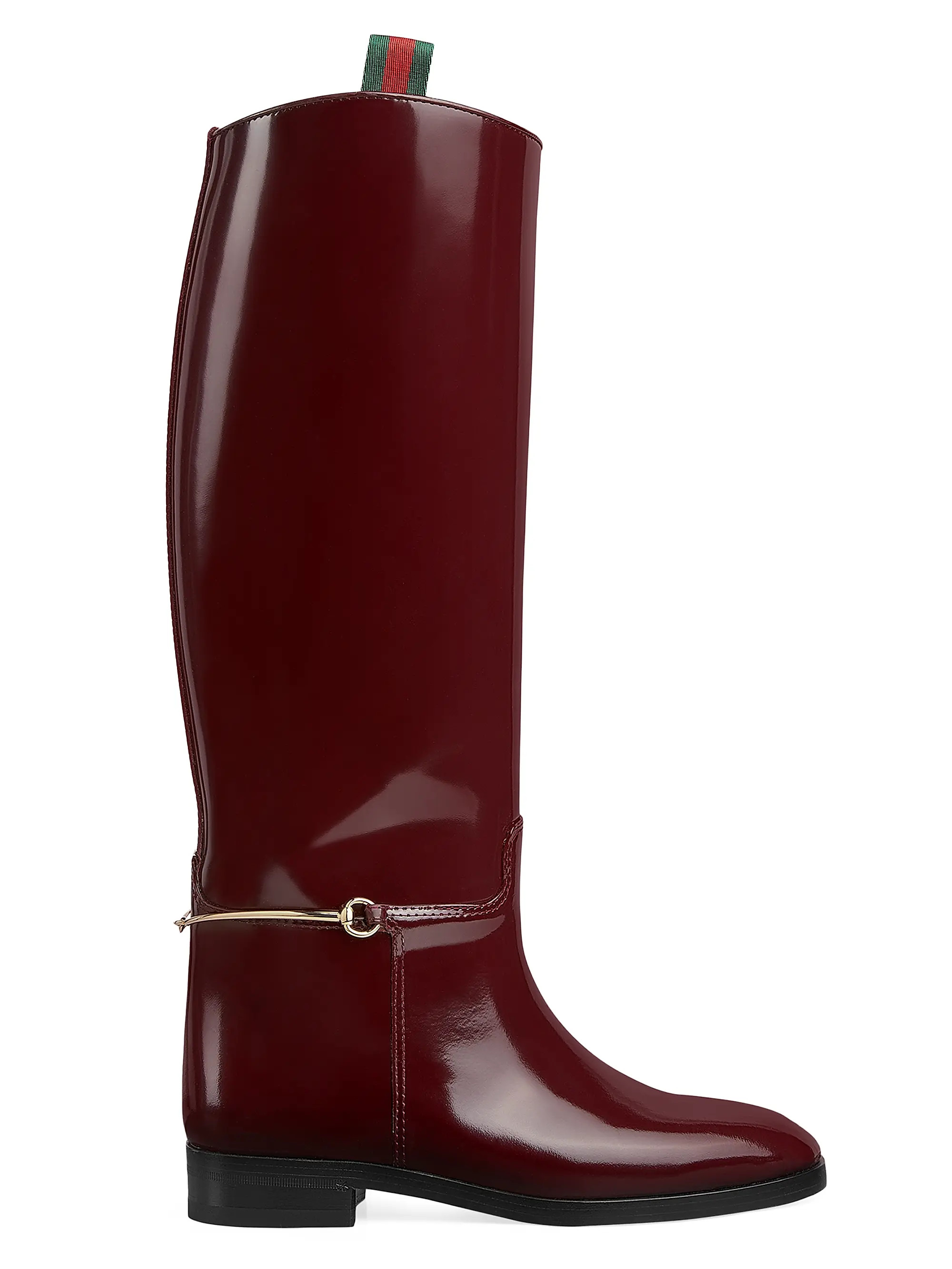 Slim Horsebit Leather Boots | Saks Fifth Avenue