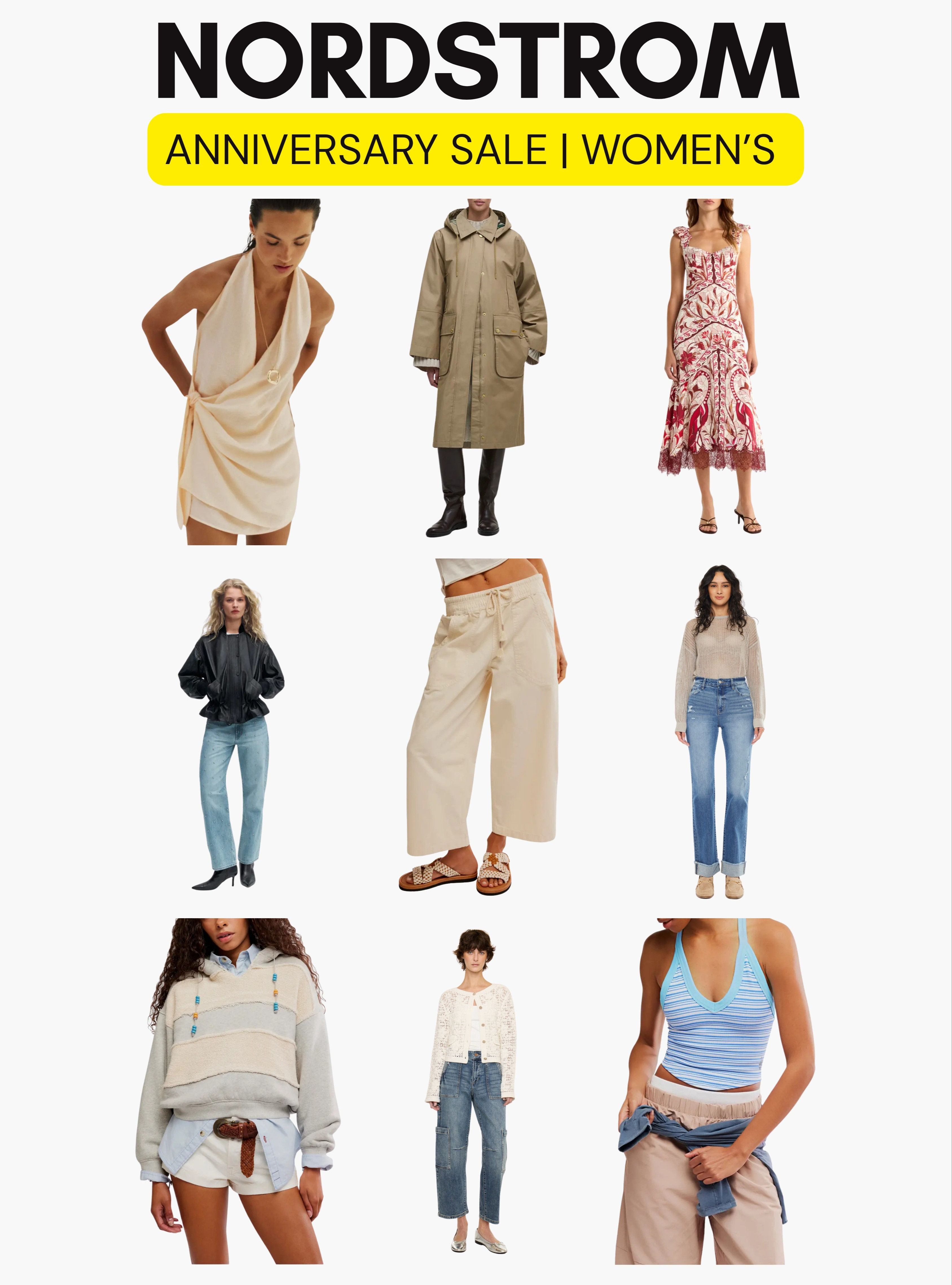 [7/8/26] Nordstrom Anniversary Sale Preview is live! Sharing my favorite items on sale so you can get ahead and build your cart, sale launches on 7/14 and runs through 8/9. 

Sale Dates: • Icons: 7/14-7/17 • Ambassadors: 7/15-7/17 • Influencers: 7/16-7/17 • Everyone: 7/18-8/9 

 #LTKootd #LTKSeasonal #LTKSaleAlert