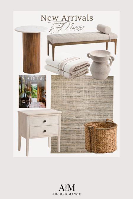 New arrivals from TJ Maxx

Home  Home finds  New arrivals  Accent table  Side table  Vase  Blanket  Coffee table book  Dresser  Night stand  Wicker baskets  Trending home

#LTKSeasonal #LTKhome