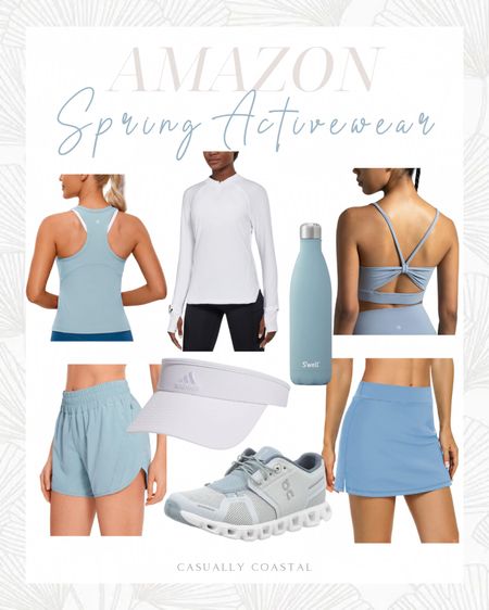Amazon Spring Activewear 

Amazon activewear, spring activewear, affordable activewear, Amazon style, coastal style, coastal activewear, spring, spring outfit, workout clothes, spring workout clothes, yoga outfit, tennis skirts, golf skirt, athletic skirt, adidas visor, on cloud sneakers, on cloud shoes, white long sleeve workout top, swell water bottle, workout water bottle, refillable bottle, match visor, vacuum-insulated stainless steel bottle, strappy sports bra, bow knot strappy sports bra, mid waisted running shorts, Amazon running shorts, racer back tank top, long sleeve running shirt 

#LTKSeasonal #LTKfindsunder50 #LTKstyletip