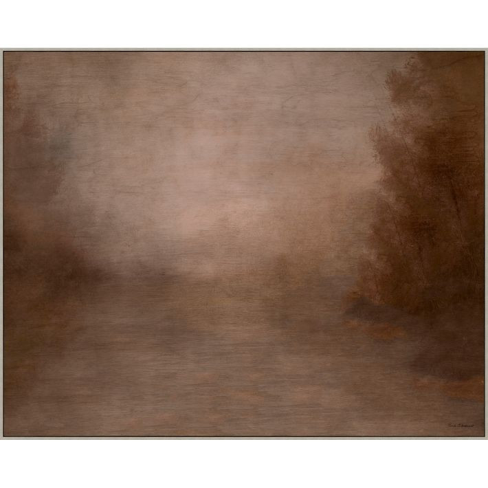 Hazy Forest Dusk Wall Art | West Elm (US)