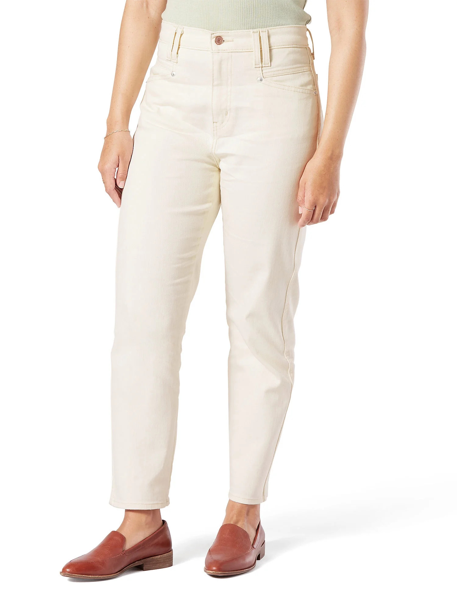 Signature by Levi Strauss & Co.™ Women's Heritage High Rise Straight Surplus Jeans - Walmart.co... | Walmart (US)