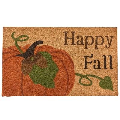 Park Designs Happy Fall Pumpkin Doormat | Target
