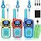 3 Walkie-Talkies for Kid, Outdoor Toys for Boys and Girls, Rechargeable Long Distance Walkie-Talk... | Amazon (US)