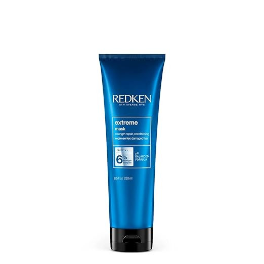 Redken Extreme Hair Mask For Damanged, Brittle Hair - Fortifies & Strengthens, 8.5 Fl Oz | Amazon (US)