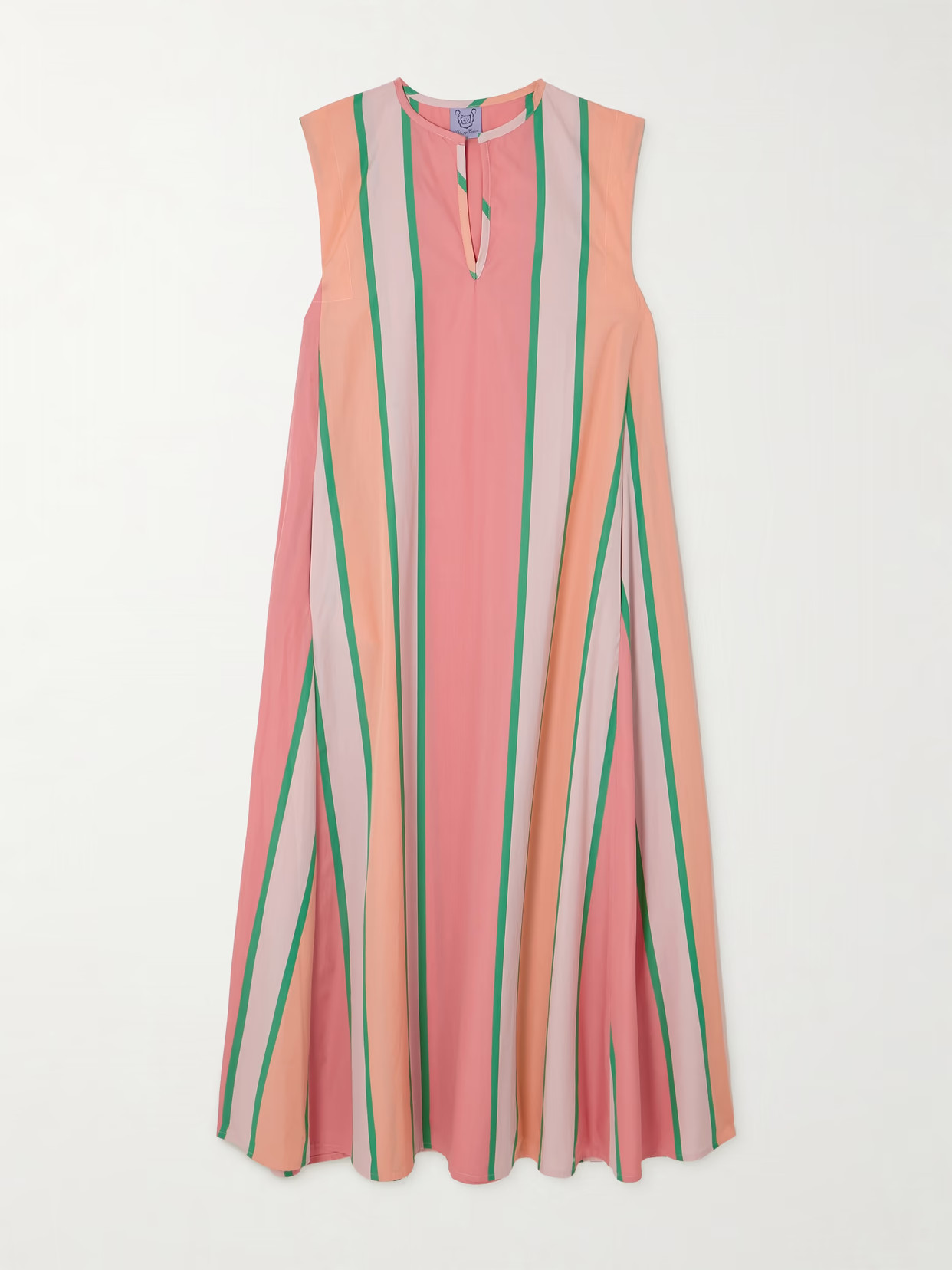 Thierry Colson - Apolonia Striped Cotton-poplin Kaftan - Pink | NET-A-PORTER (UK & EU)