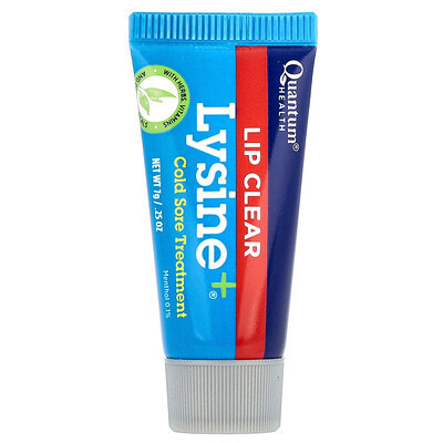 Quantum Health, Lip Clear® Lysine+®, Cold Sore Treatment, 0.25 oz (7 g) | iHerb