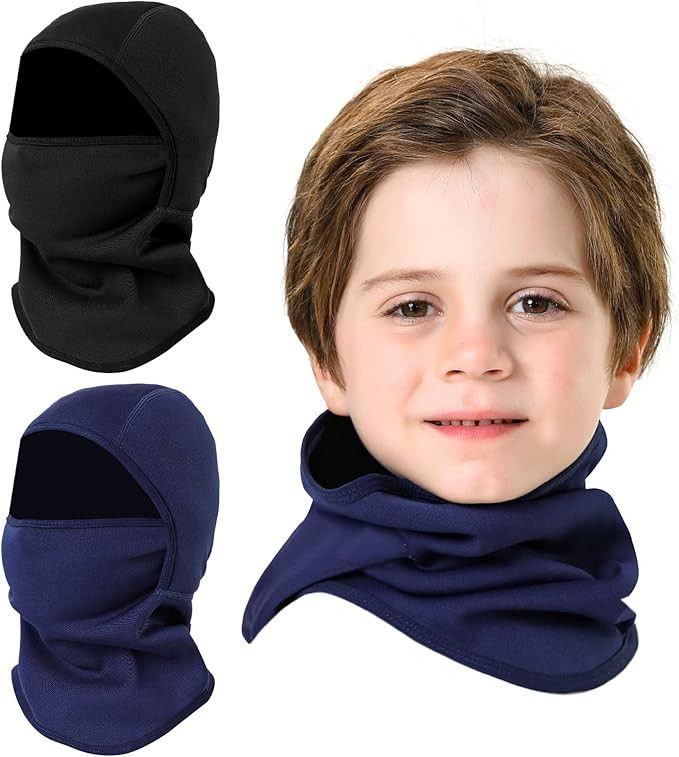 Aegend Kids Balaclava Face Mask Windproof Ski Face Neck Warmer for Cold Weather Winter Outdoor Sp... | Amazon (US)