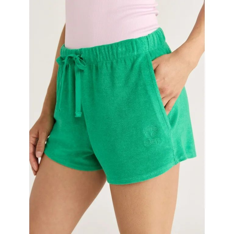 Love & Sports Women's Terry Shorts, 3” Inseam, Sizes XS-XXXL | Walmart (US)