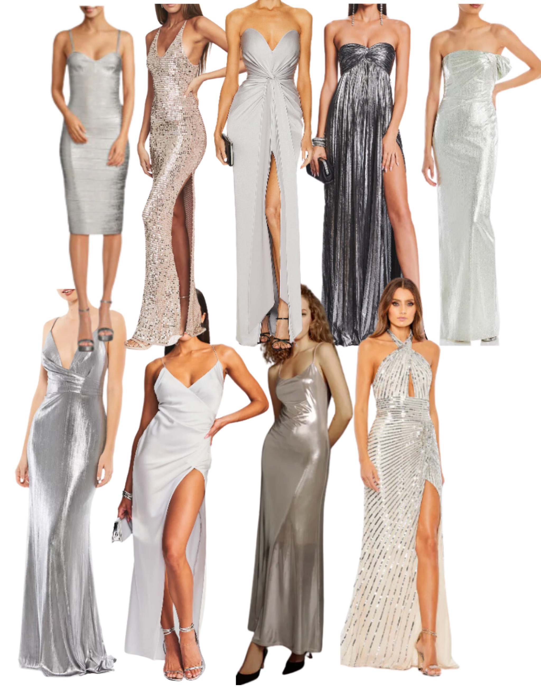 SILVER BRIDESMAIDS 🔥 #wedding #bridesmaids #bridalparty #bridesmaidgowns #bridesmaiddresses #bridalpartydresses #silvergowns #silverdresses #metallicbridesmaids 

#LTKstyletip #LTKwedding #LTKparties