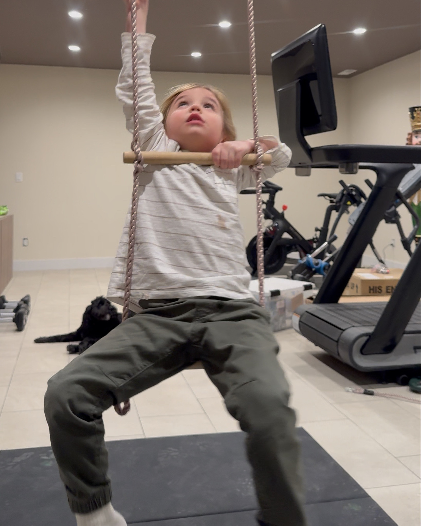 Looking for a way to keep your active kids entertained indoors? This versatile swing bundle is a must-have! It comes with an over-the-door hanger for easy setup, and if you’ve got a home gym, grab the hardware accessories to relocate it to a larger space.

Don’t forget to pair it with ceiling mounts and a cozy crash pad for endless fun! Shop the bundle and accessories now in my LTK shop!

#KidsGym #IndoorActivities #PlaytimeMadeEasy

#LTKActive #LTKKids #LTKFamily