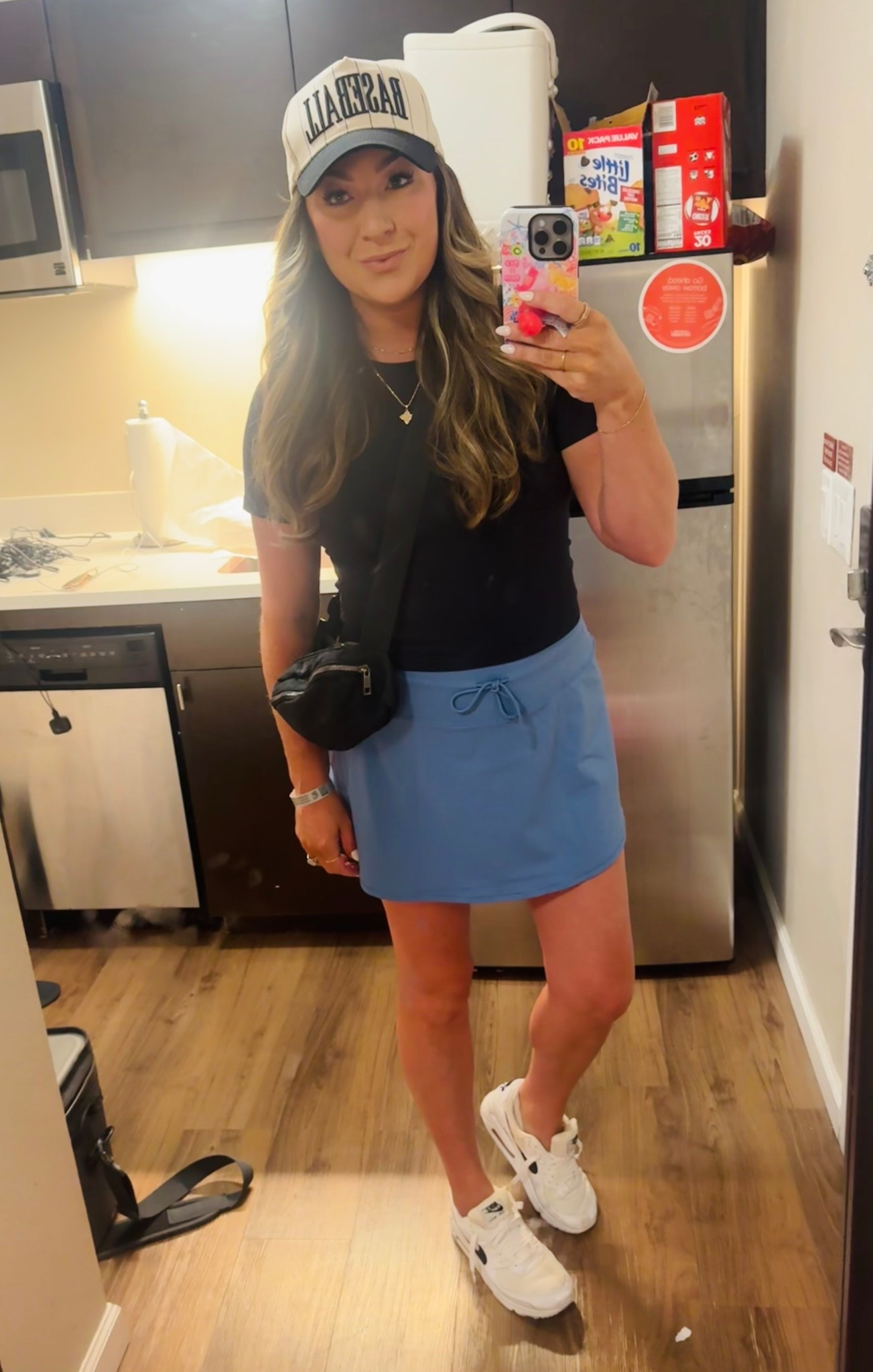 Loving the new line of Vuori skirts paired with these buttery soft fitted tees from Target! Skirt and top fit true to size. I’m in a medium in both. 
#vuori #vuoriathletic #target #womenswear #womensathletic #athleisure #targetathletic #targetdeals 

#LTKSaleAlert #LTKActive #LTKFindsUnder50