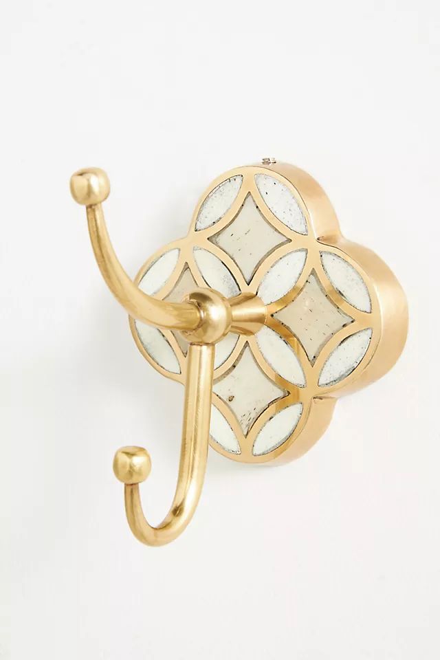 Aleah Inlay Towel Hook | Anthropologie (US)