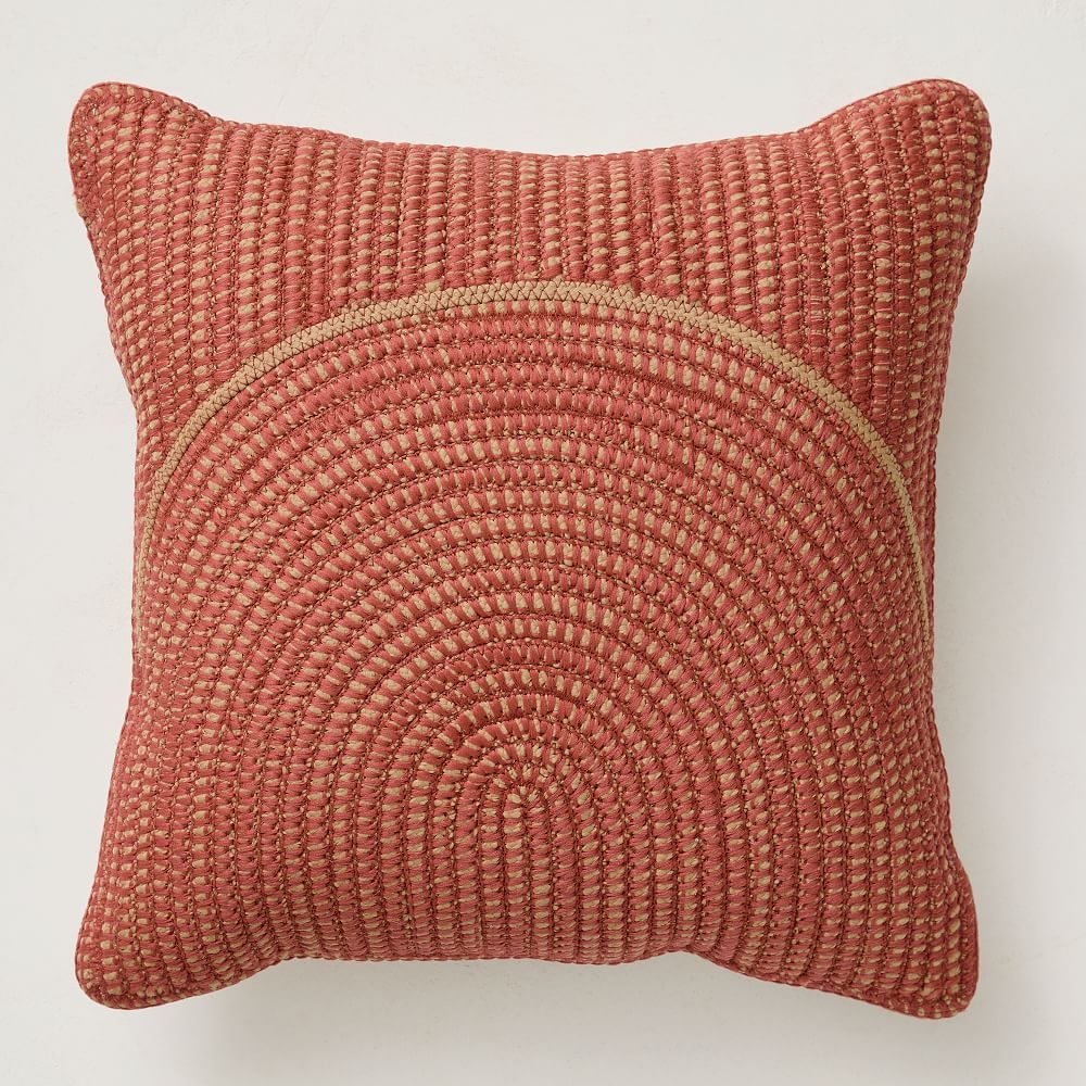 Woven Arches Indoor/Outdoor Pillow | West Elm (US)