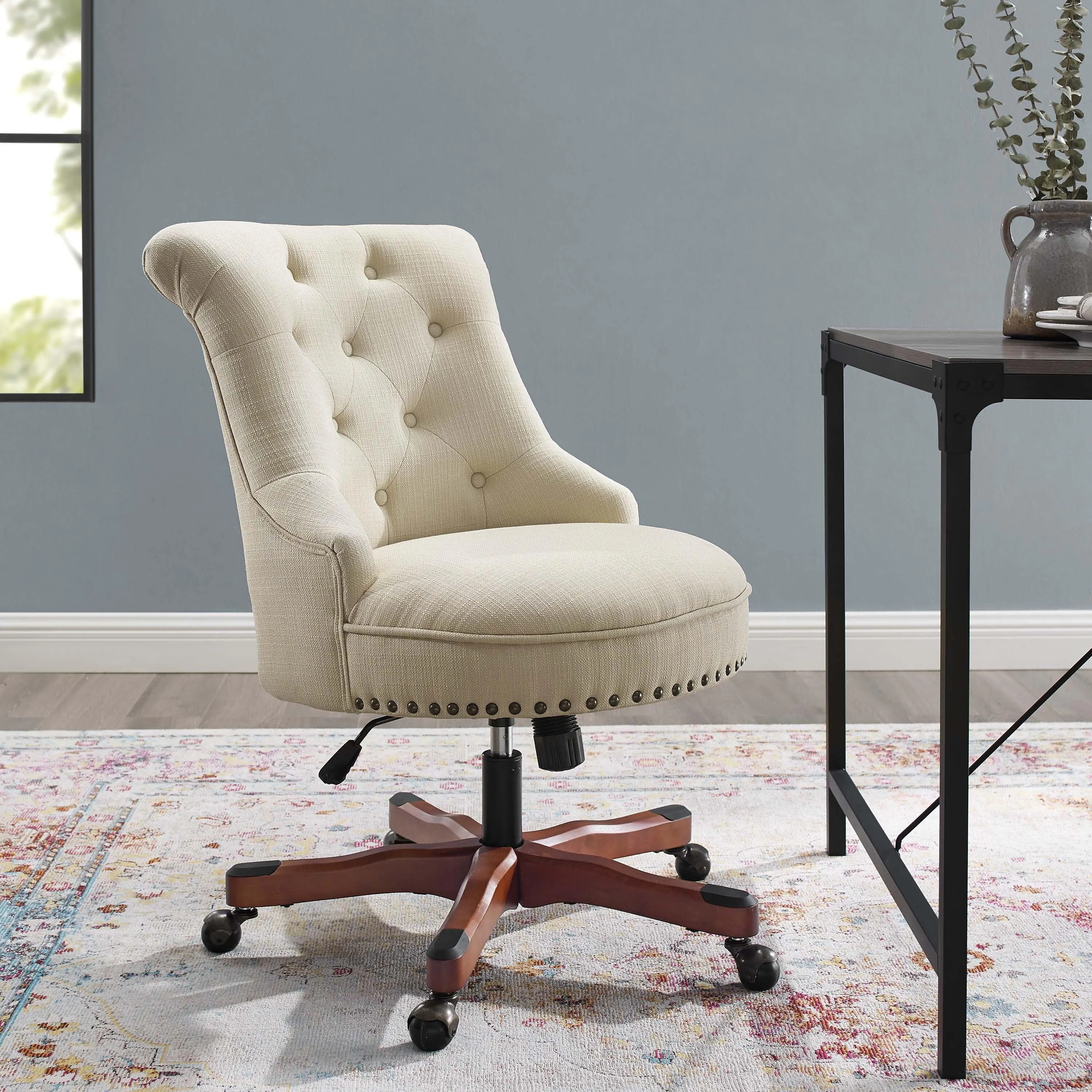 Meyer Office Chair, Cherry | Ashley Homestore