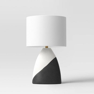 Modern Table Lamp Black/White - Threshold™ | Target