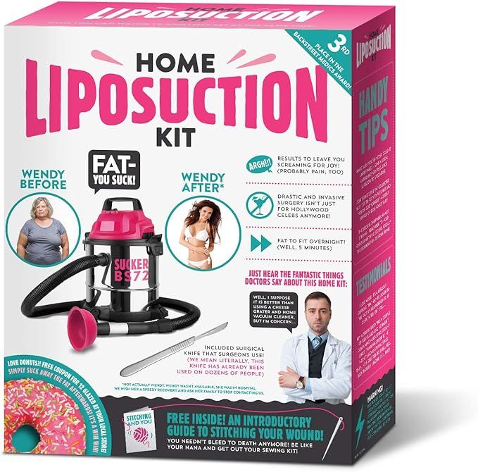 Home Liposuction Kit Prank Giftbox - Perfect White Elephant Gift or Prank | Amazon (US)