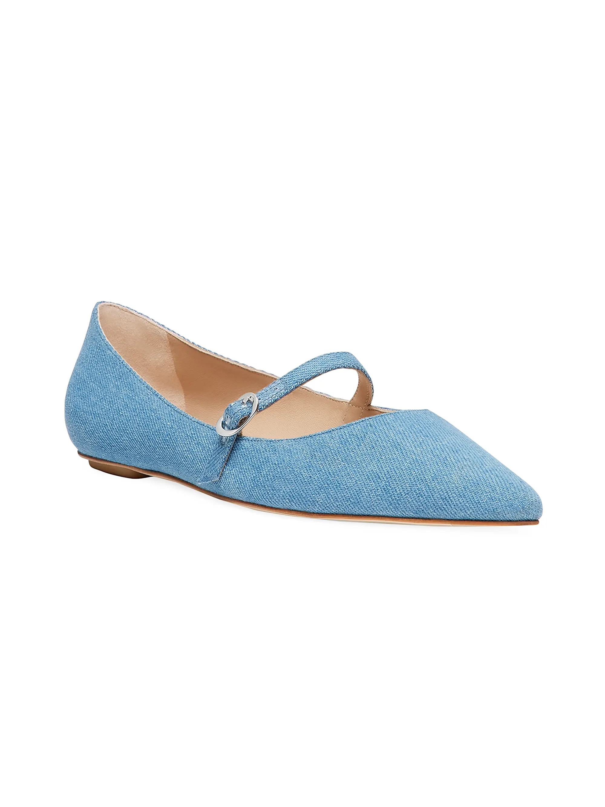 Emilia Vintage Denim Flats | Saks Fifth Avenue