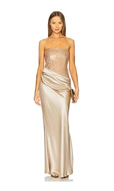 retrofete Alexandra Dress in Latte from Revolve.com | Revolve Clothing (Global)