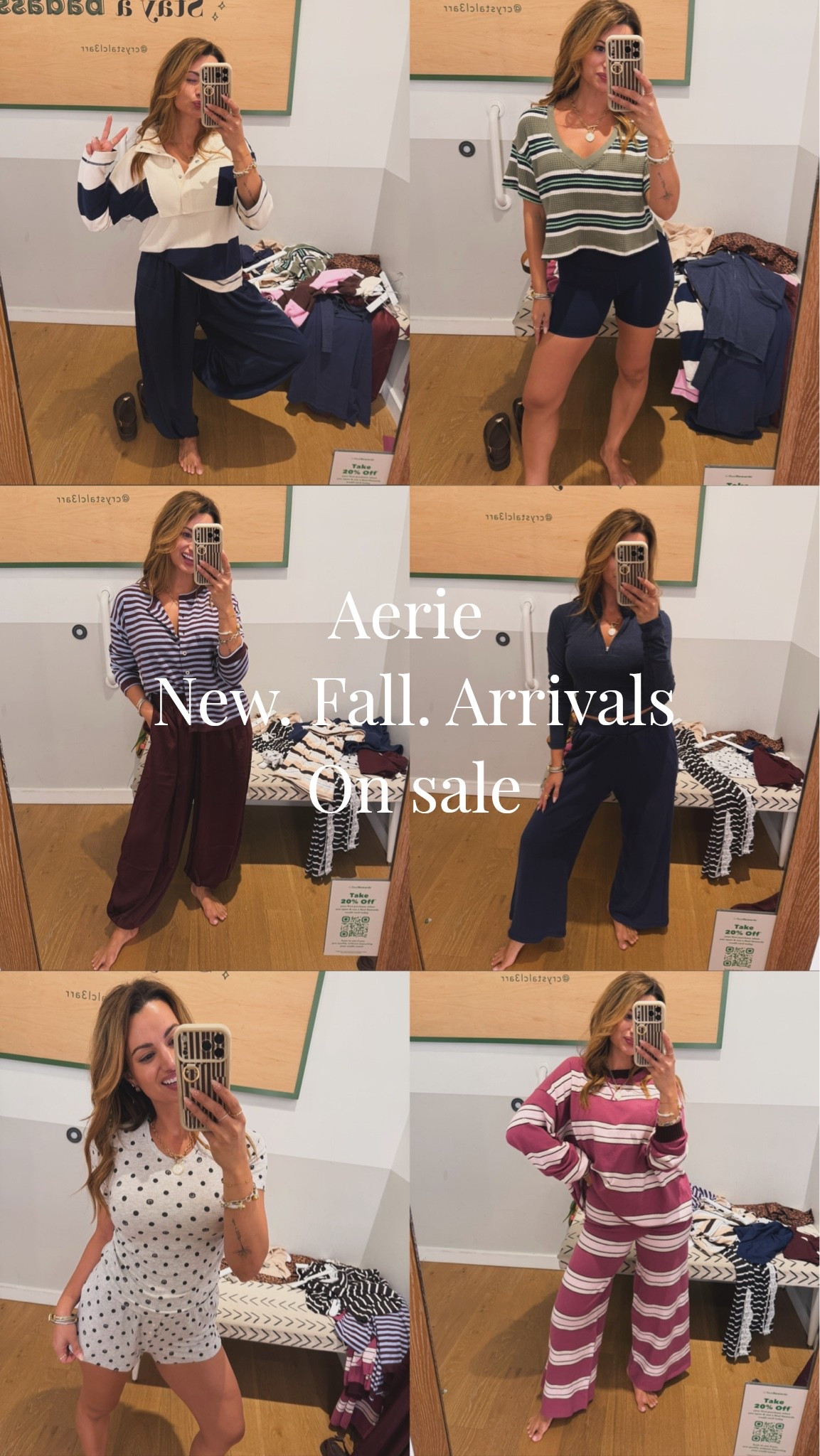@Aerie   sale try-on 🤎 Sharing the new arrivals I’d actually buy + wear on repeat. Everything linked here!

Aerie sale, Aerie new arrivals, Aerie fall outfits, mom style, style over 30, casual fall outfits, everyday mom outfits, affordable fashion finds

#LTKSaleAlert #LTKmomlife #LTKootd