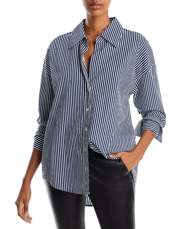 Stretch Poplin Striped Shirt | Bloomingdale's (US)