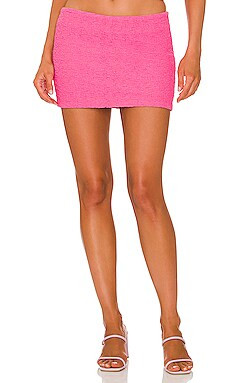 h:ours Aly Micro Skirt in Pink in Hot Pink from Revolve.com | Revolve Clothing (Global)