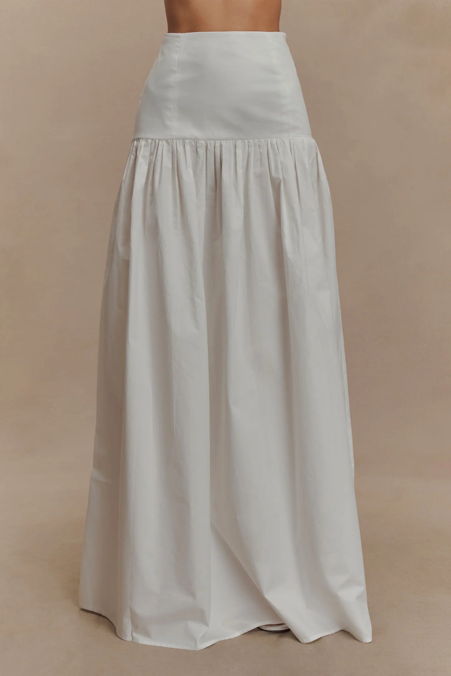 Autumn Maxi Skirt - White | MESHKI US