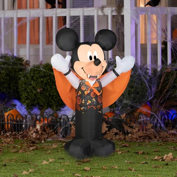 Vampire Mickey Mouse Inflatable | Wayfair North America