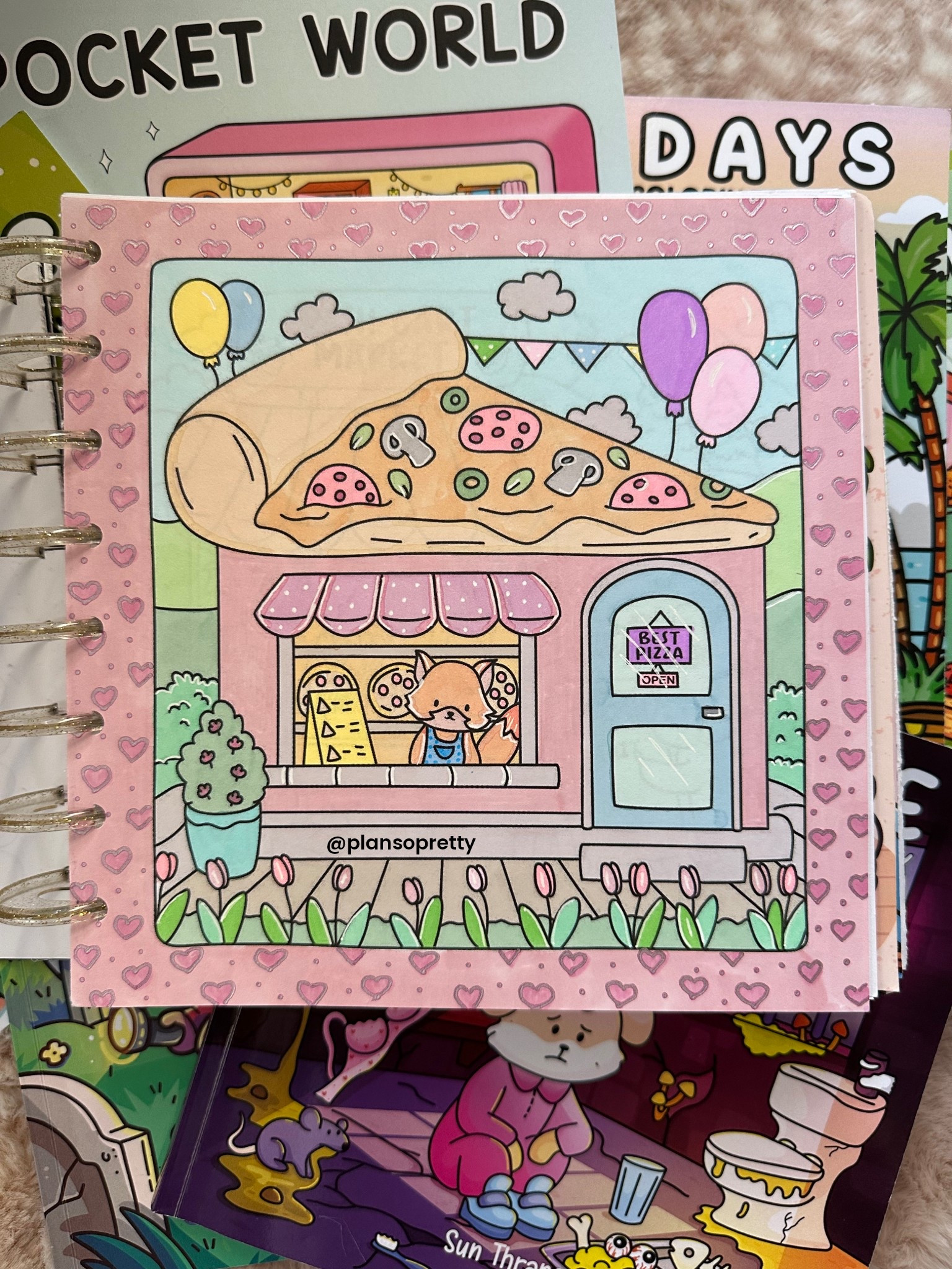 I wish all pizza joints were this cute 🎀 🍕 scene from Cute Shop will link the book in my bio #coloringbookcafe #cuteshop #coloringcommunity #cozycoloring #pizzaparlor #colorwithme #comecolorwithme #alcoholmarkers #coloringtherapy

#LTKKids #LTKFindsUnder50