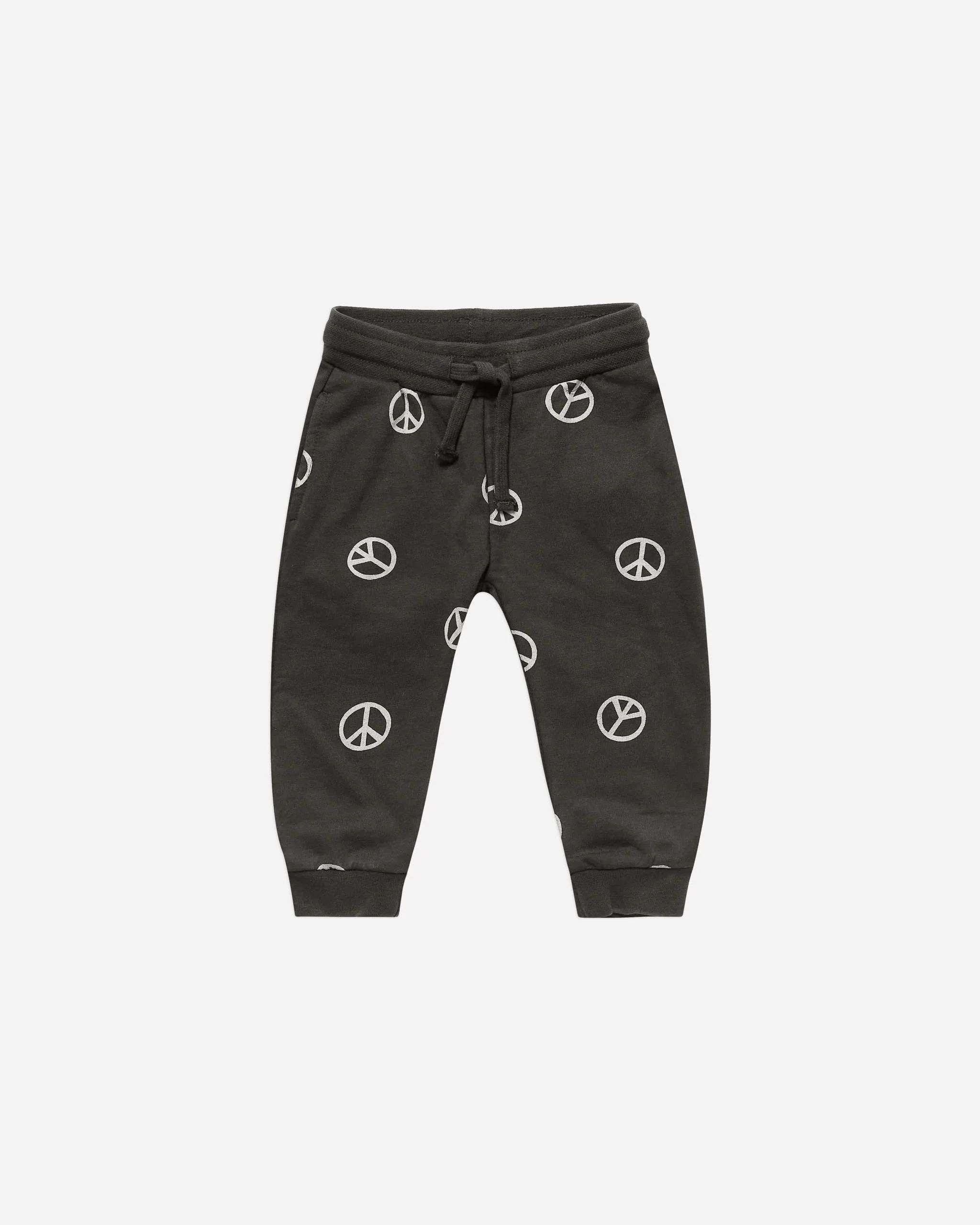 jogger sweatpant || peace | Rylee + Cru